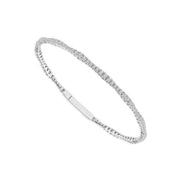 Diamond Bangle 1.33 ct tw 14k White Gold-FSBG5081S8W-6C