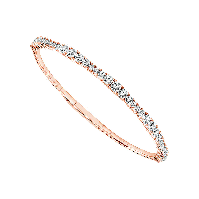 Diamond Bangle 2 ct tw 14k White Gold-FSBG5082S8W
