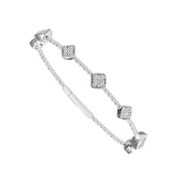 Diamond Bangle 0.63 ct tw 14k White Gold-FSBG5145S8W-6C