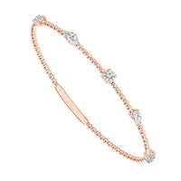 Diamond Bangle 1.50 ct tw 14k White Gold-FSBG5171K5W