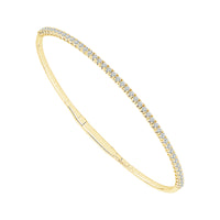 Diamond Bangle 0.50 ct tw 14k White Gold-FSBG5185S8W