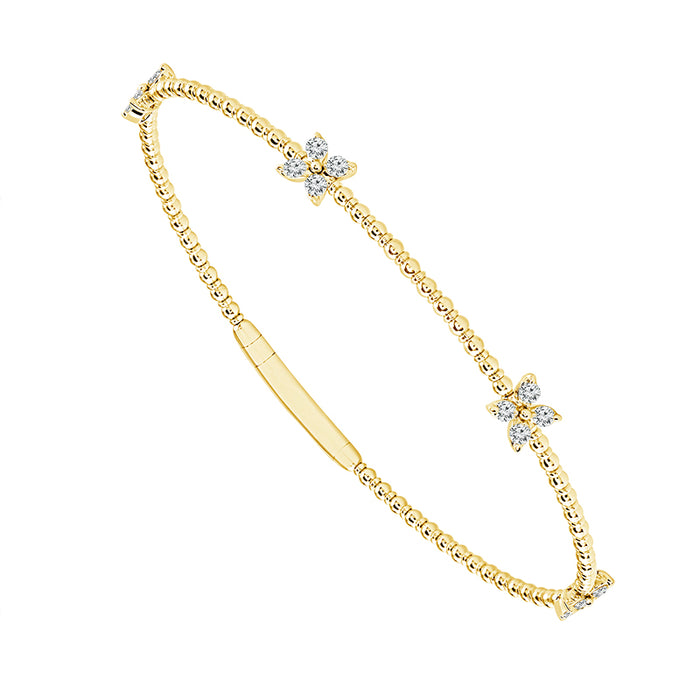 Diamond Bangle 0.50 ct tw 14k Yellow Gold-FSBG5191S8Y-6C