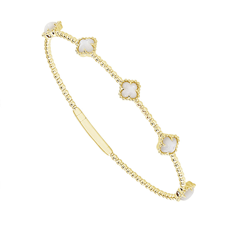 Tracer Bangle 14k Yellow Gold-FSBG5192PLY-6C