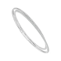 Diamond Bangle 0.75 ct tw 14k White Gold-FSBG5193S8W