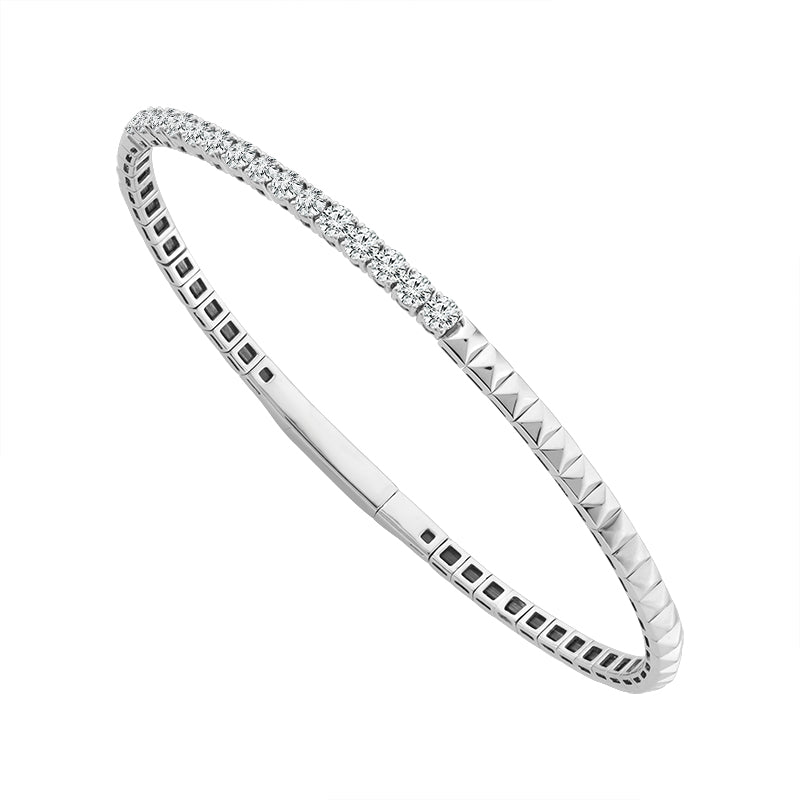 Diamond Bangle 1.00 ct tw 14k Yellow Gold-FSBG5211S8Y
