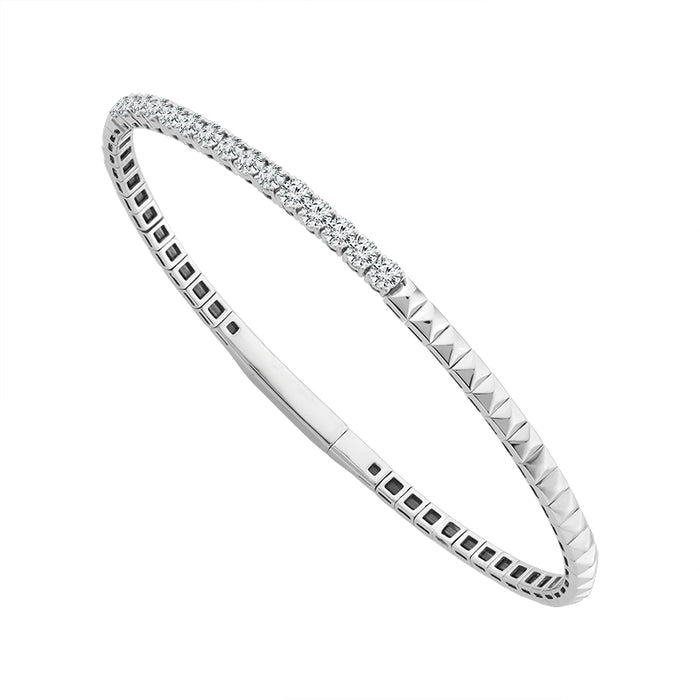 Diamond Bangle 1.00 ct tw 14k Yellow Gold-FSBG5211S8Y