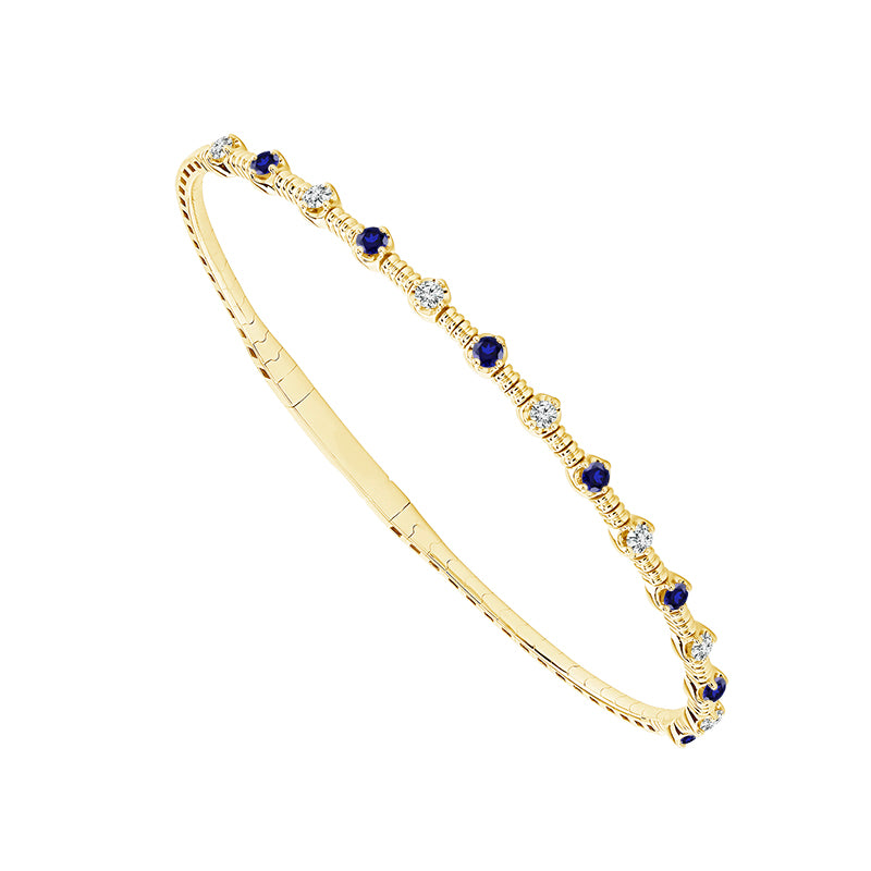 Diamond Bangle 0.25 ct tw 14k White Gold-FSBG5215SA3S8W