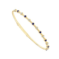 Diamond Bangle 0.25 ct tw 14k White Gold-FSBG5215SA3S8W