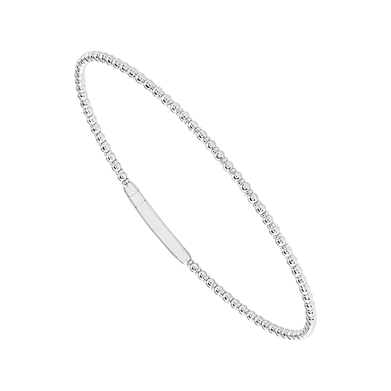 Tracer Bangle 14k White Gold-FSBG5232W-6C