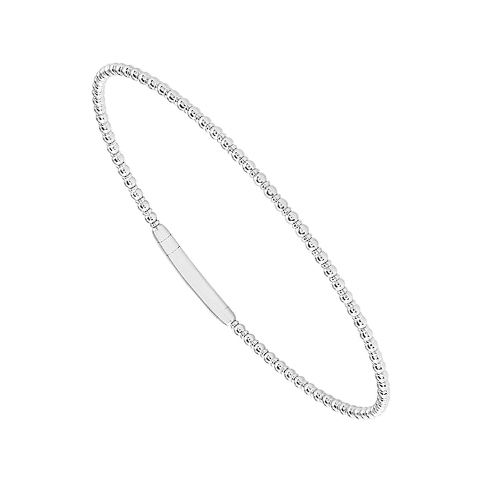 Tracer Bangle 14k White Gold-FSBG5232W-6C