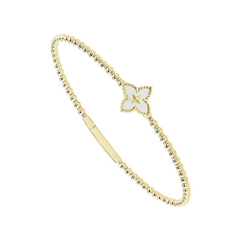 Tracer Bangle 14k Yellow Gold-FSBG5243PLY-6C