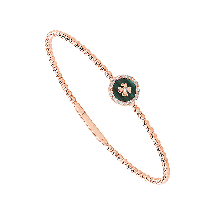 Diamond Bangle 0.10 ct tw 14k Yellow Gold-FSBG5244MLS8Y-6C