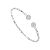 Diamond Bangle 0.50 ct tw 14k Yellow Gold-FSBG5262S8Y