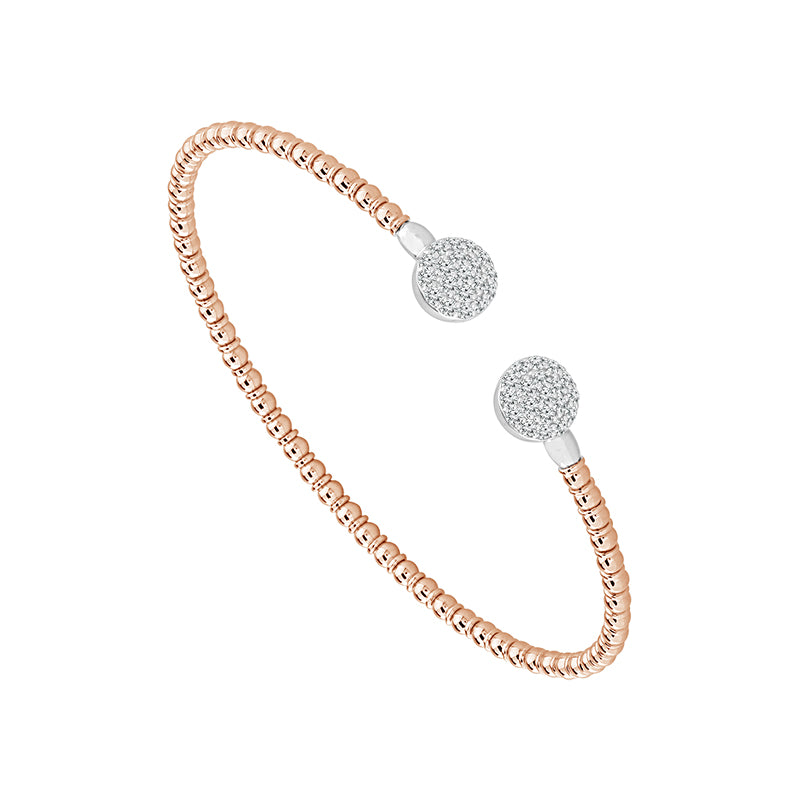 Diamond Bangle 0.50 ct tw 14k Yellow Gold-FSBG5262S8Y