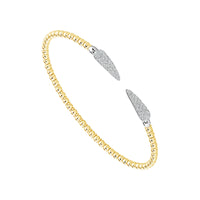 Diamond Bangle 0.50 ct tw 14k Yellow Gold-FSBG5268S8Y