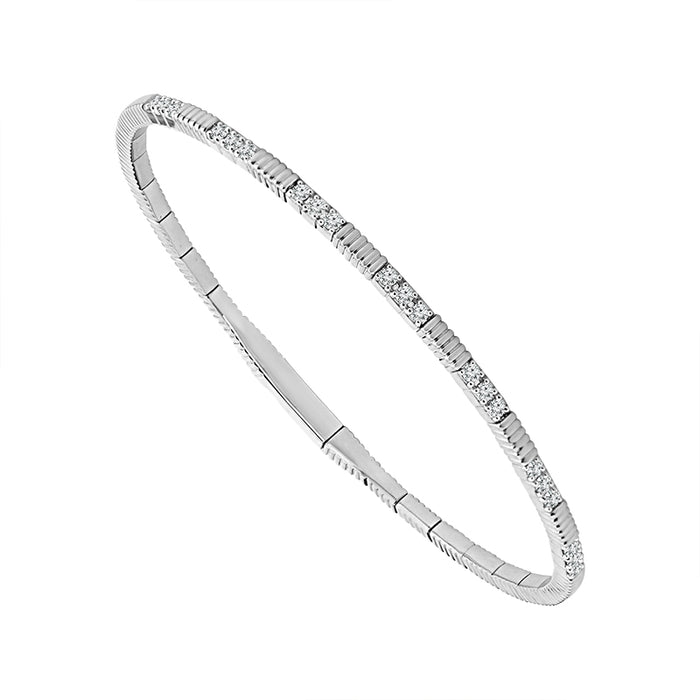 Diamond Bangle 0.40 ct tw 14k Yellow Gold-FSBG5275S8Y
