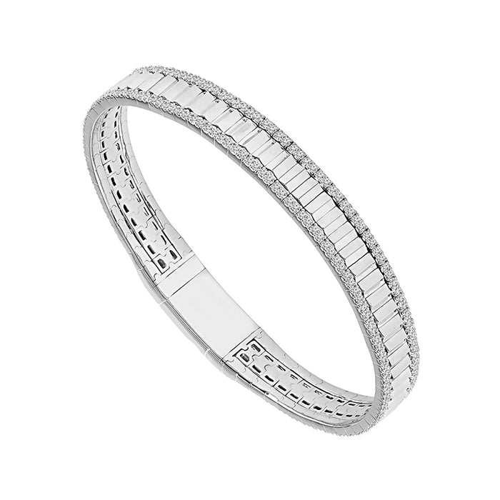 Diamond Bangle 1 ct tw 14k Yellow Gold-FSBG5296S8Y-6C