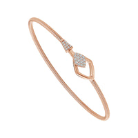 Diamond Bangle 0.20 ct tw 14k Yellow Gold-FSBG5299S8Y