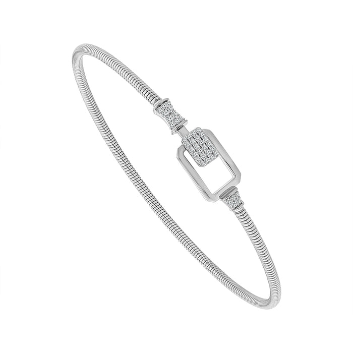 Diamond Bangle 0.20 ct tw 14k Yellow Gold-FSBG5300S8Y