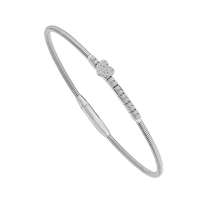 Diamond Bangle 0.20 ct tw 14k Yellow Gold-FSBG5304S8Y