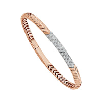 Diamond Bangle 1.50 ct tw 14k Yellow Gold-FSBG5327S8Y