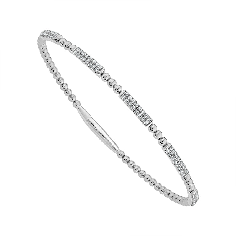 Diamond Bangle 0.50 ct tw 14k Yellow Gold-FSBG5351S8Y