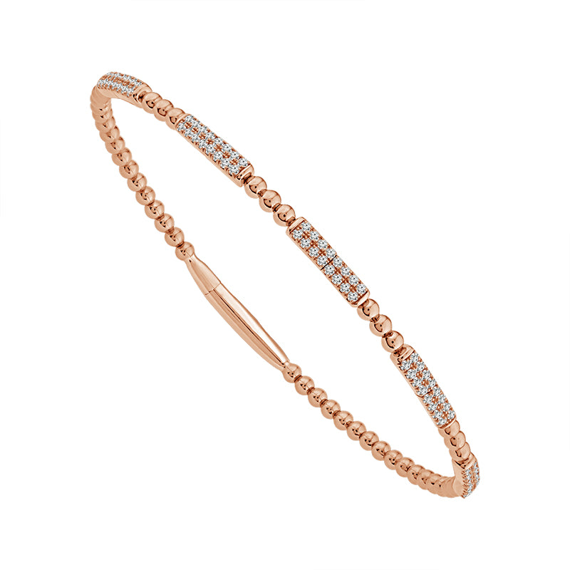 Diamond Bangle 0.50 ct tw 14k Yellow Gold-FSBG5351S8Y