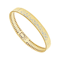 Diamond Bangle 0.75 ct tw 14k Yellow Gold-FSBG5358S8Y-6C