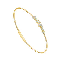 Diamond Bangle 0.33 ct tw 14k Yellow Gold-FSBG5370S8Y