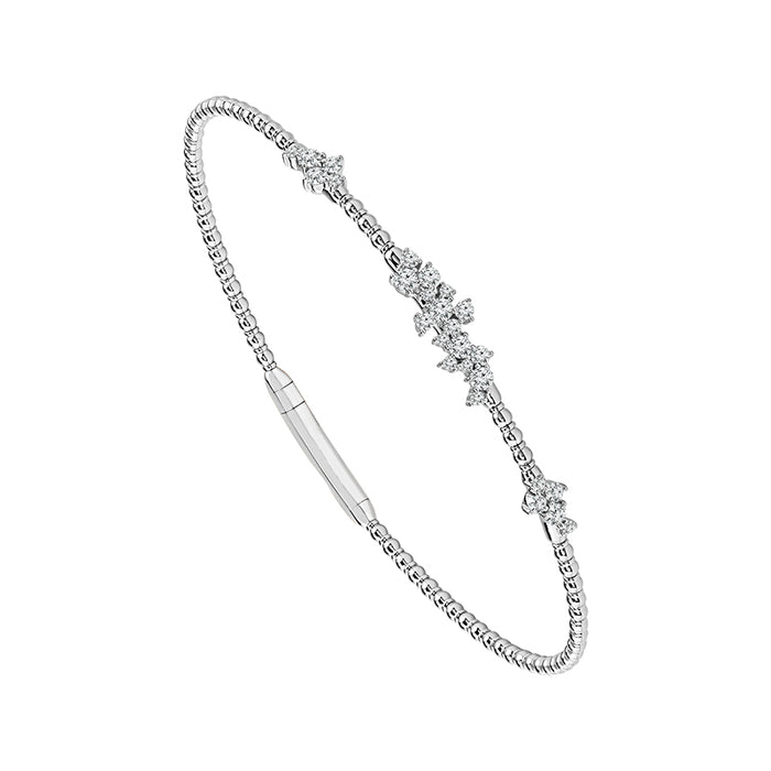 Diamond Bangle 0.40 ct tw 14k Yellow Gold-FSBG5371S8Y