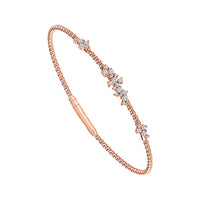 Diamond Bangle 0.40 ct tw 14k Yellow Gold-FSBG5371S8Y