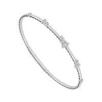 Diamond Bangle 0.60 ct tw 14k Yellow Gold-FSBG5373S8Y