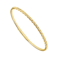 Tracer Bangle 14k Yellow Gold-FSBG5394Y