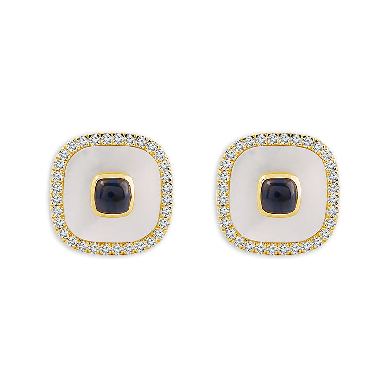 Diamond Fashion Earrings 0.30 ct tw 14k Yellow Gold-FSE5010PLZS8Y