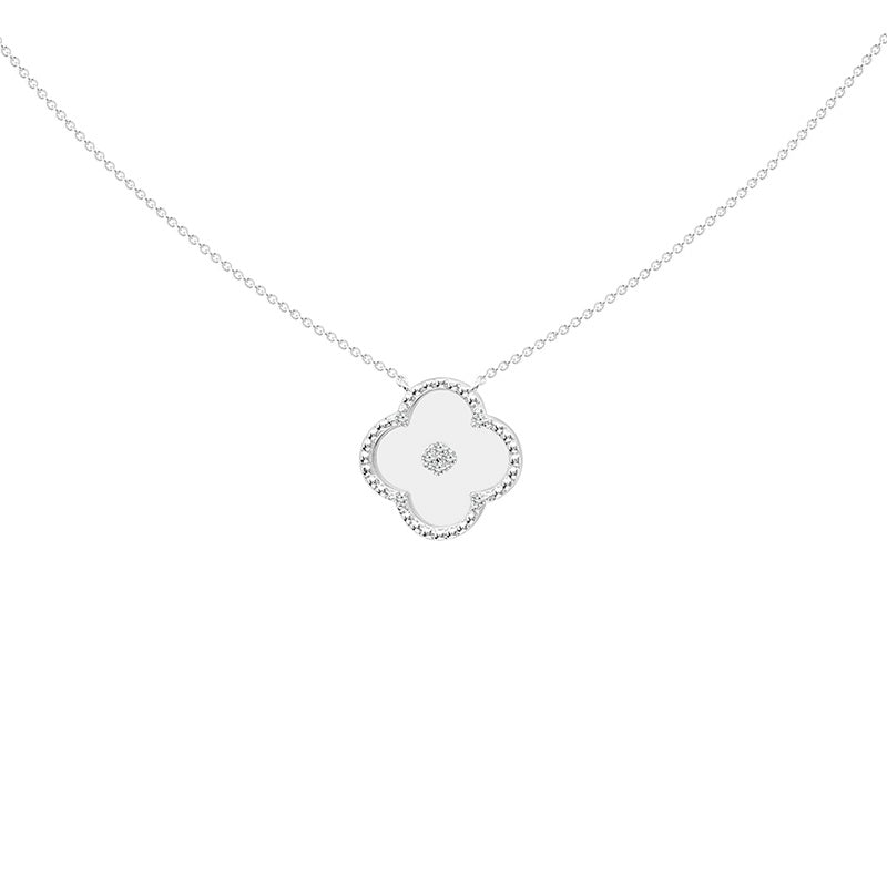 Diamond Fashion Pendant 0.065 ct tw 14k White Gold-FSP5003GLS8W