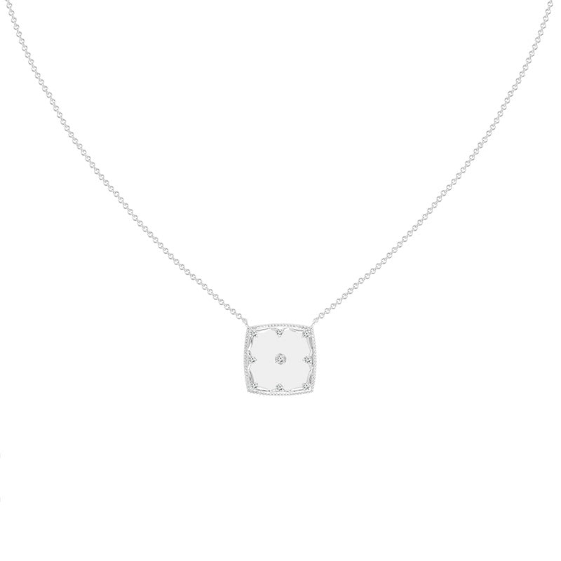 Diamond Fashion Pendant 0.07 ct tw 14k White Gold-FSP5007GLS8W