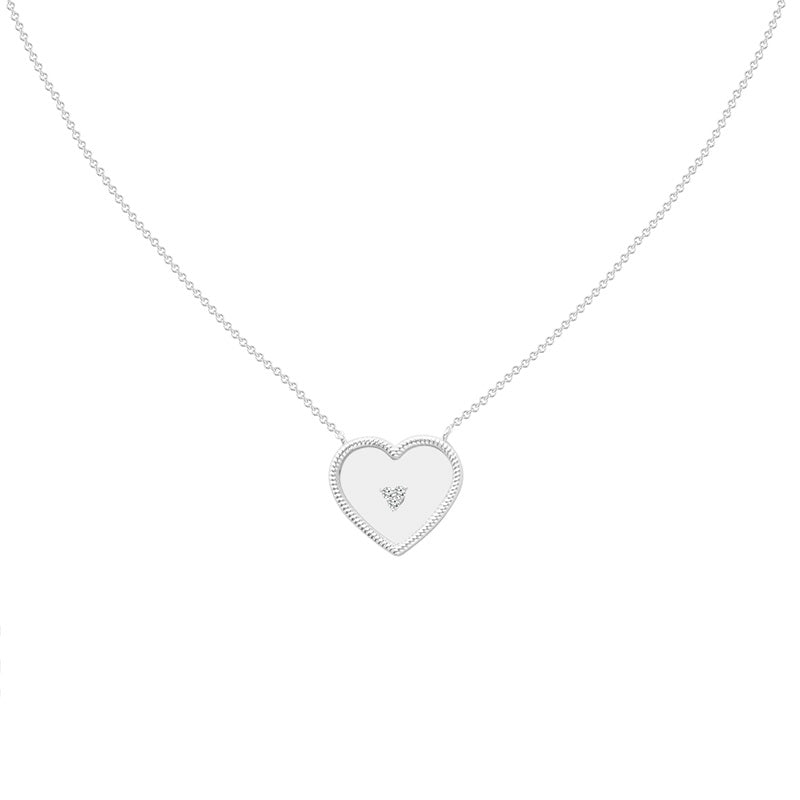 Diamond Fashion Pendant 0.02 ct tw 14k White Gold-FSP5008GLS8W