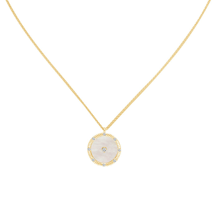 Diamond Fashion Pendant 0.095 ct tw 14k Yellow Gold-FSP5011PLS8Y