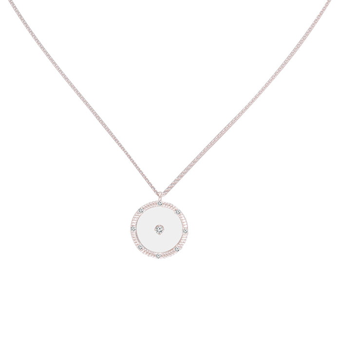 Diamond Fashion Pendant 0.095 ct tw 14k White Gold-FSP5012GLS8W