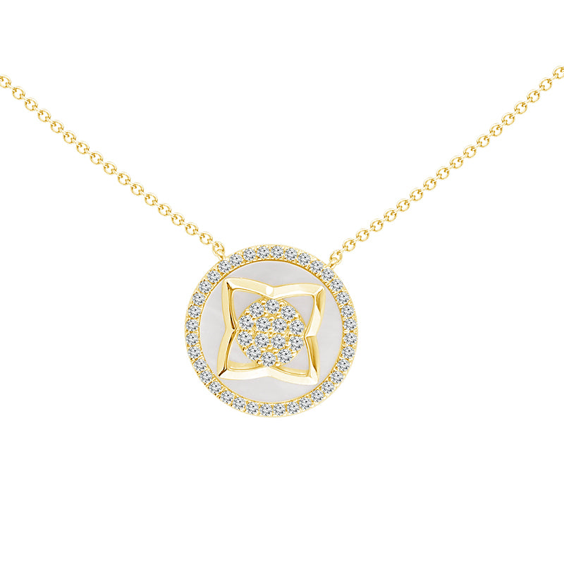 Diamond Fashion Pendant 0.25 ct tw 14k Yellow Gold-FSP5018PLS8Y