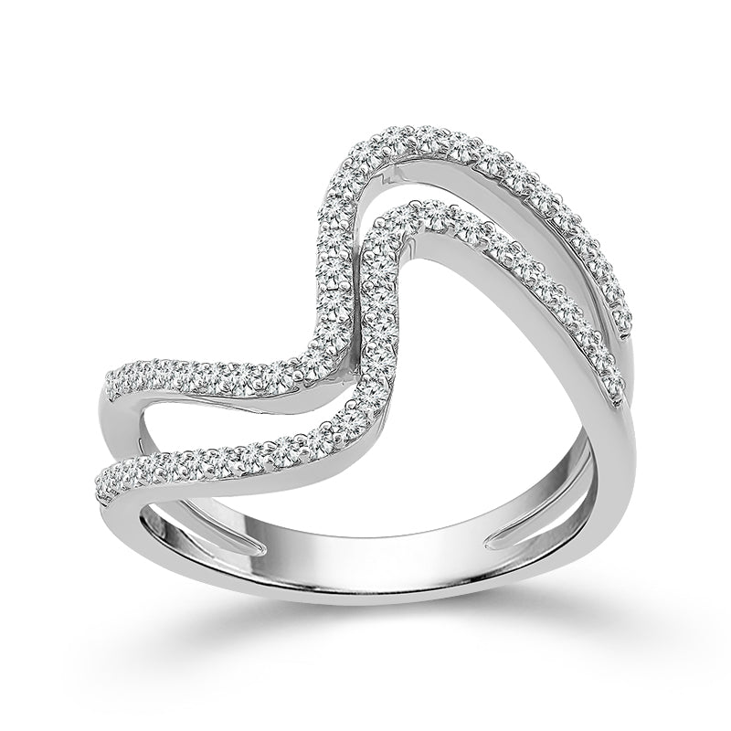 Diamond Fashion Ring 0.33 ct tw 10k Yellow Gold-FSR4219A78Y0