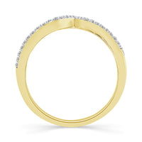 Diamond Fashion Ring 0.33 ct tw 10k Yellow Gold-FSR4219A78Y0