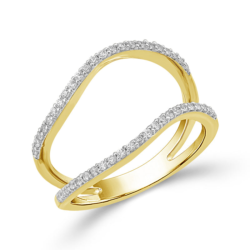 Diamond Fashion Ring 0.25 ct tw 10k Yellow Gold-FSR4220A78Y0
