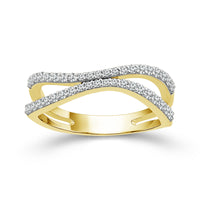 Diamond Fashion Ring 0.33 ct tw 10k Yellow Gold-FSR4221A78Y0