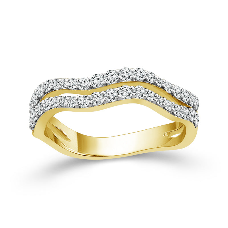 Diamond Fashion Ring 0.50 ct tw 10k Yellow Gold-FSR4222A78Y0