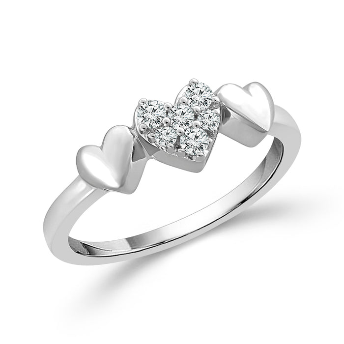 Diamond Fashion Ring 0.13 ct tw 10k Yellow Gold-FSR4223A78Y0