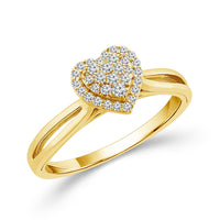 Diamond Engagement Ring 0.17 ct tw 10k Yellow Gold-FSR4229A78Y0