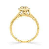 Diamond Engagement Ring 0.17 ct tw 10k Yellow Gold-FSR4229A78Y0