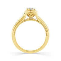 Diamond Engagement Ring 0.10 ct tw 10k Yellow Gold-FSR4230A78Y0