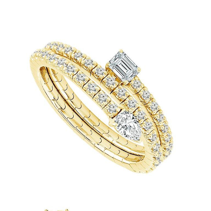 Diamond Fashion Ring 0.50 ct tw 14k White Gold-FSR5015K5W